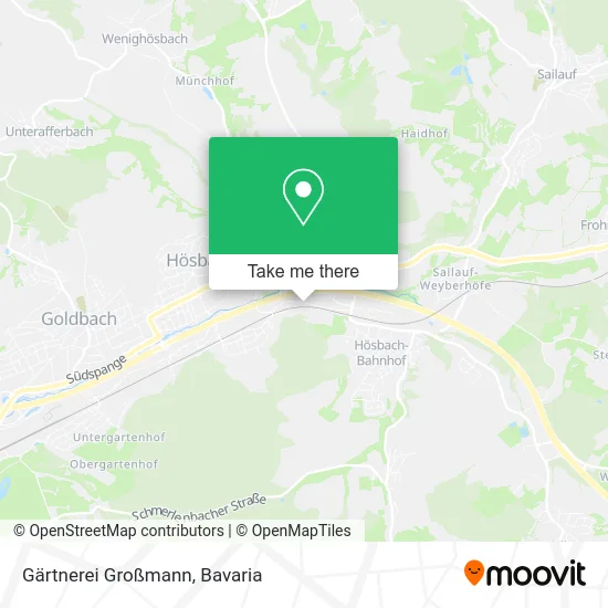 Карта Gärtnerei Großmann
