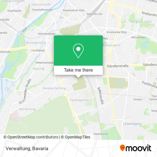 Карта Verwaltung