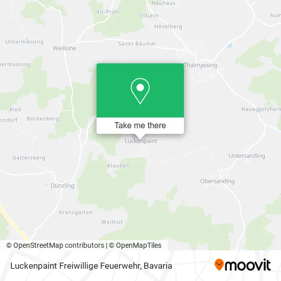 Карта Luckenpaint Freiwillige Feuerwehr