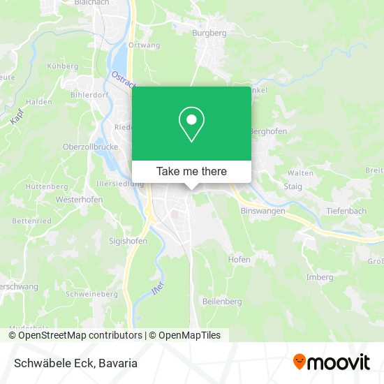 Schwäbele Eck map