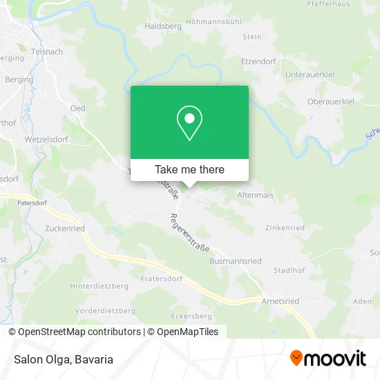 Карта Salon Olga