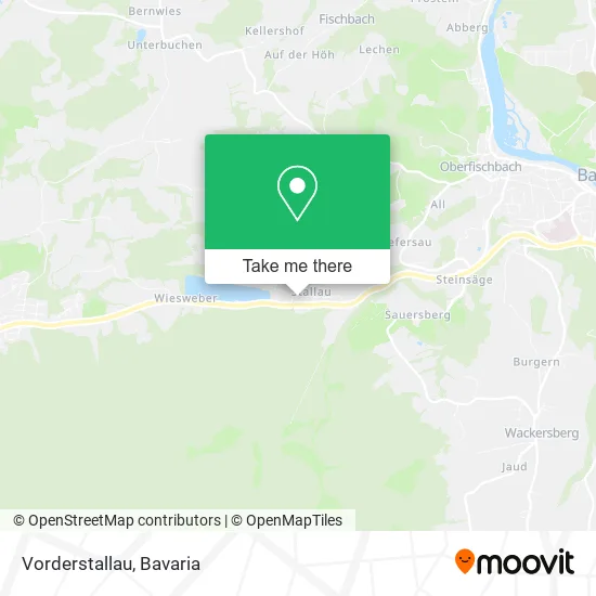 Карта Vorderstallau