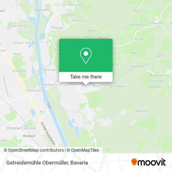 Карта Getreidemühle Obermüller