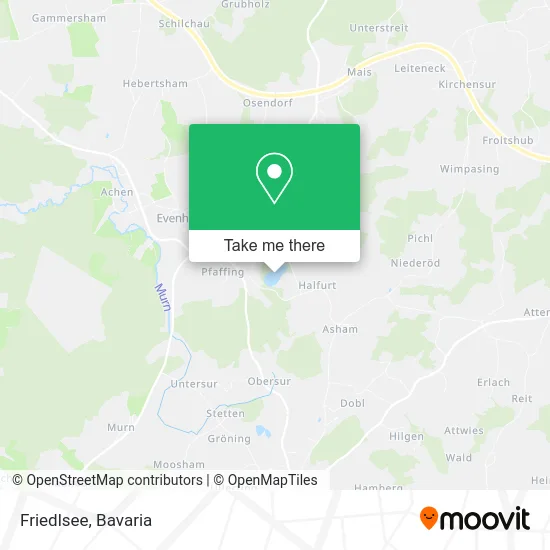 Карта Friedlsee