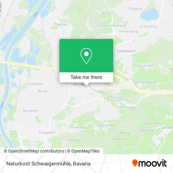 Карта Naturkost Schwaigermühle