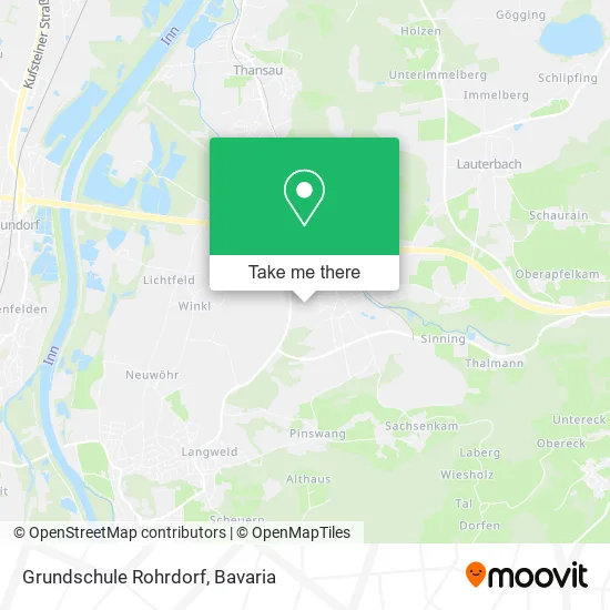 Карта Grundschule Rohrdorf