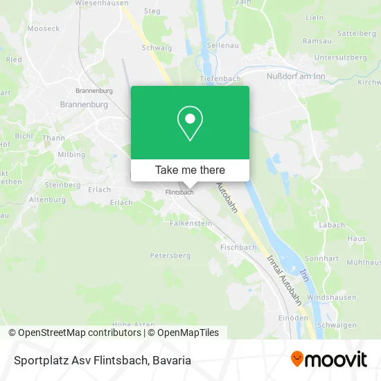 Карта Sportplatz Asv Flintsbach
