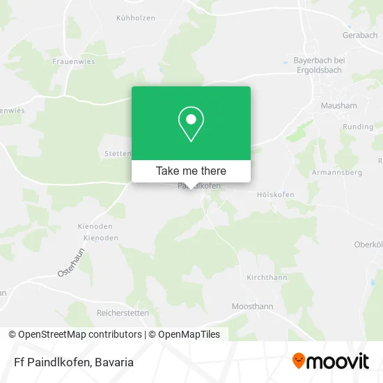 Карта Ff Paindlkofen