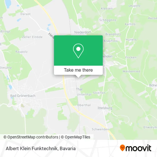 Карта Albert Klein Funktechnik