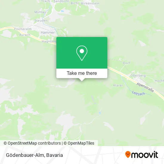 Карта Gödenbauer-Alm