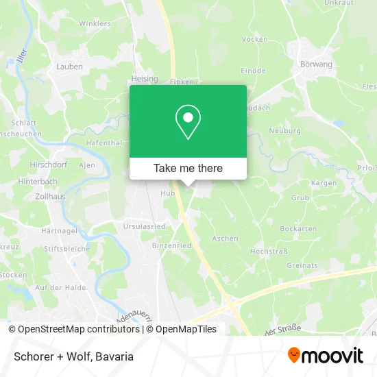 Карта Schorer + Wolf