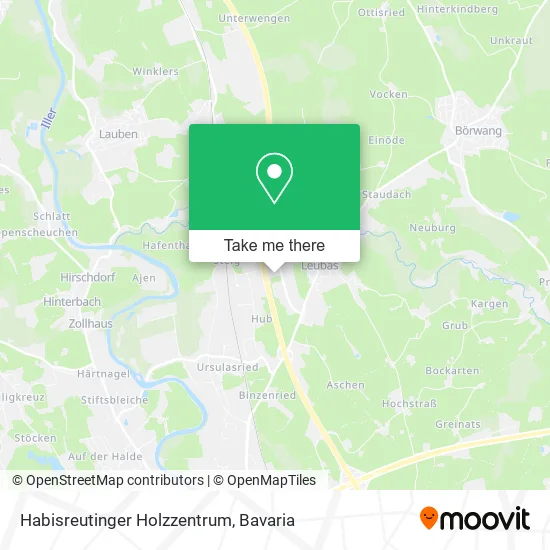 Карта Habisreutinger Holzzentrum