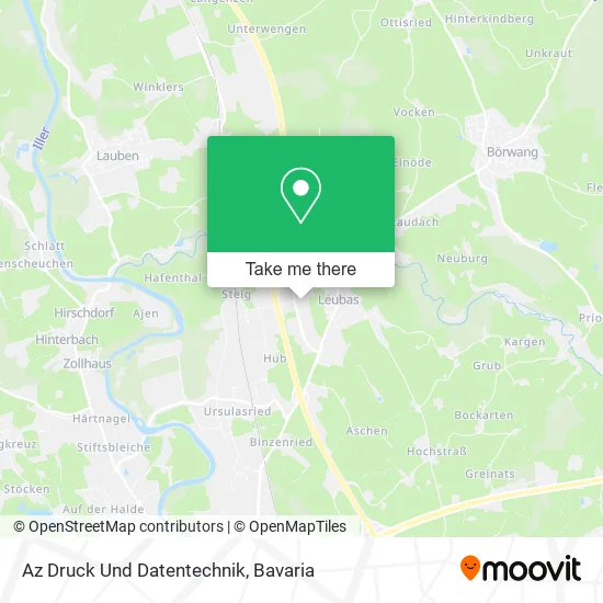 Карта Az Druck Und Datentechnik