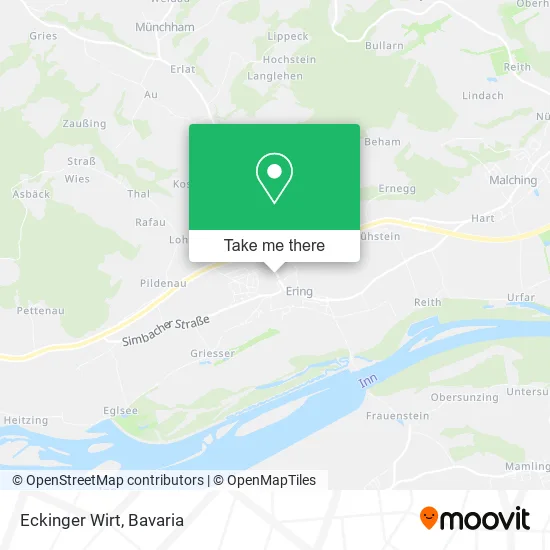 Карта Eckinger Wirt