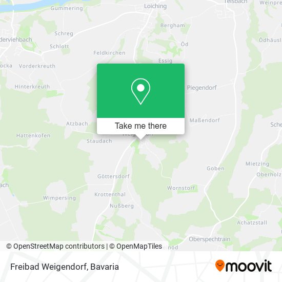 Карта Freibad Weigendorf