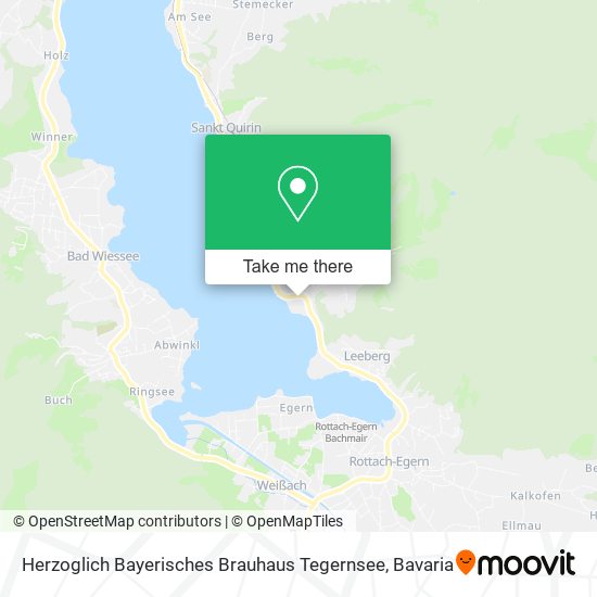 Herzoglich Bayerisches Brauhaus Tegernsee map