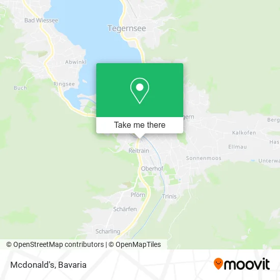 Карта Mcdonald's