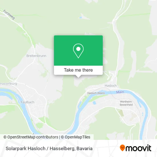 Карта Solarpark Hasloch / Hasselberg