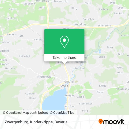 Zwergenburg, Kinderkrippe map