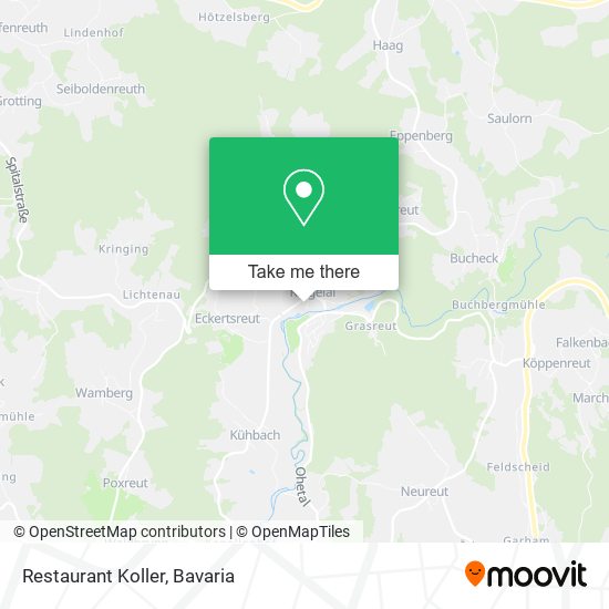 Restaurant Koller map