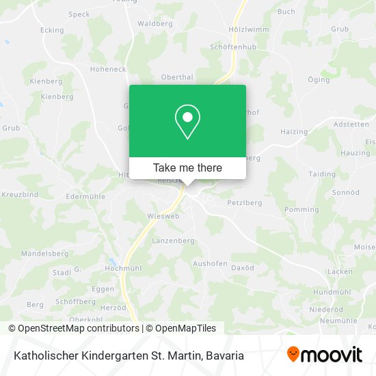 Katholischer Kindergarten St. Martin map