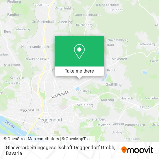 Карта Glasverarbeitungsgesellschaft Deggendorf Gmbh