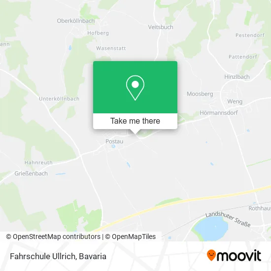 Карта Fahrschule Ullrich