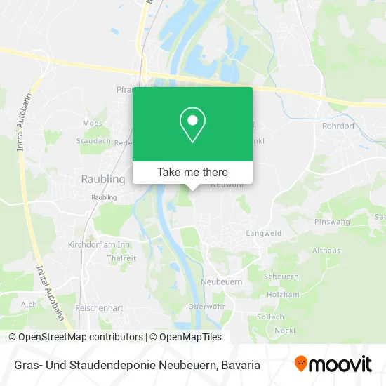 Карта Gras- Und Staudendeponie Neubeuern