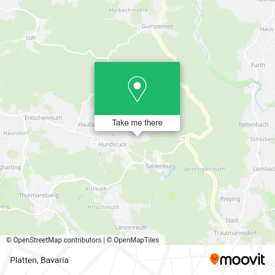 Карта Platten