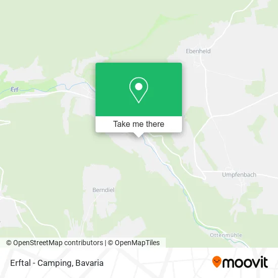 Карта Erftal - Camping
