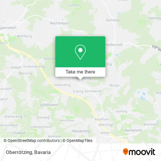 Карта Oberrötzing