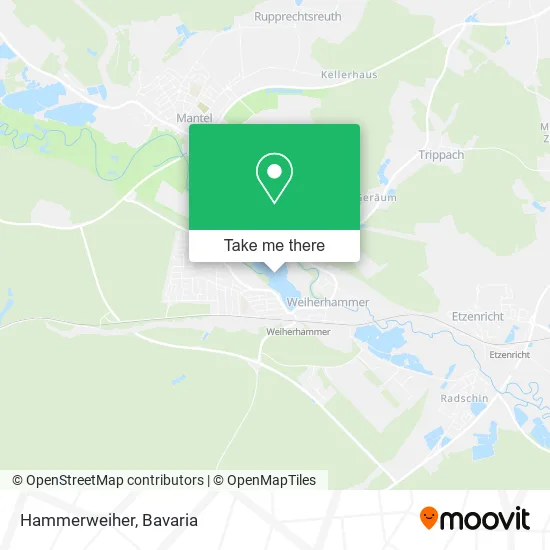 Карта Hammerweiher