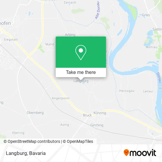 Карта Langburg