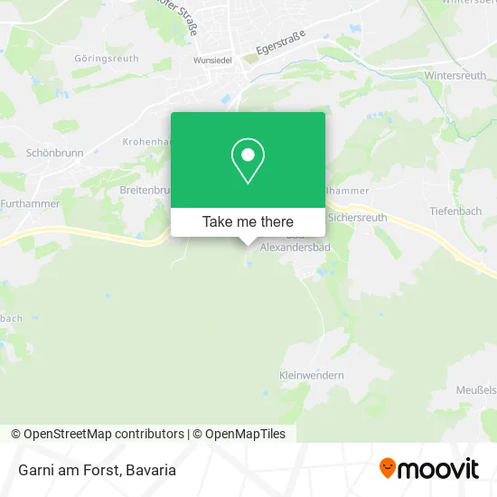 Карта Garni am Forst