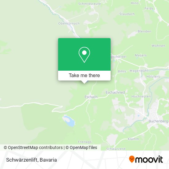 Schwärzenlift map