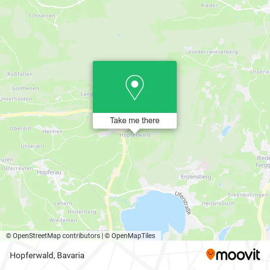 Карта Hopferwald