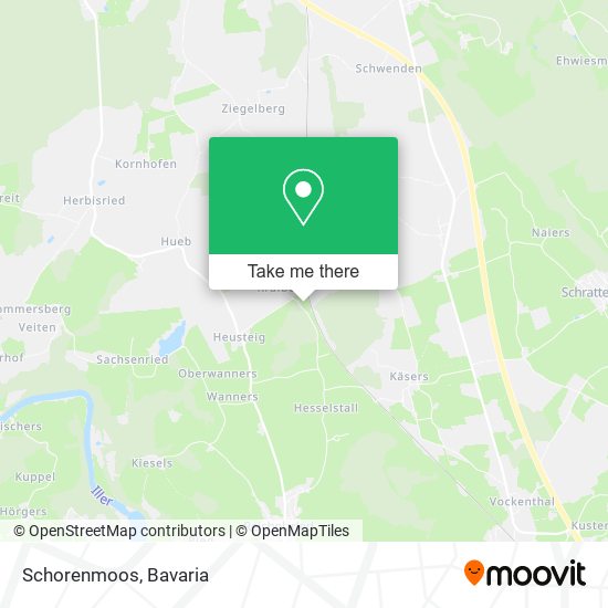 Schorenmoos map