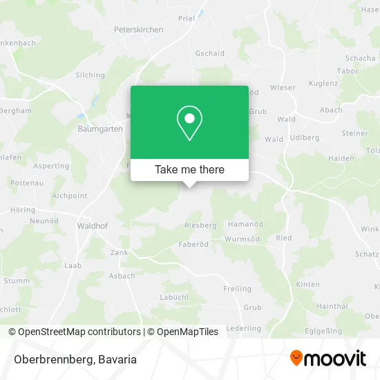 Карта Oberbrennberg