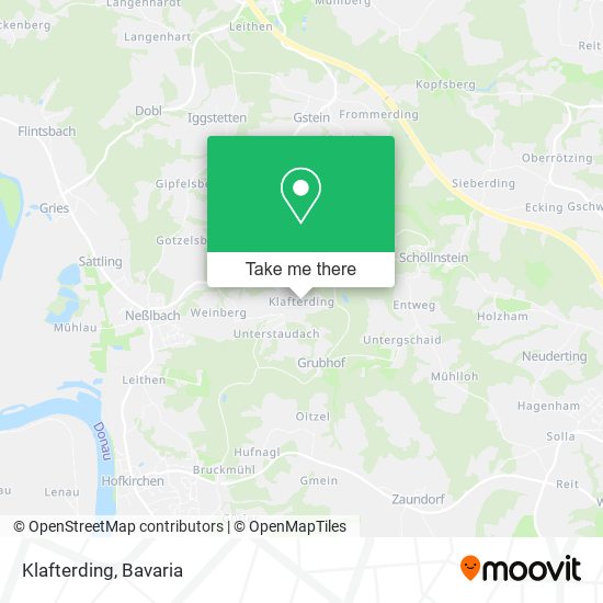 Карта Klafterding