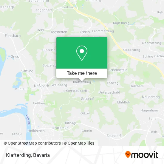 Карта Klafterding