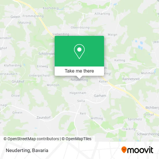 Карта Neuderting