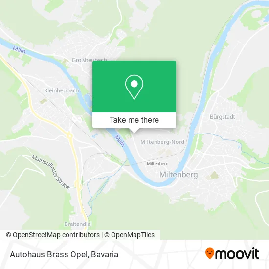 Карта Autohaus Brass Opel