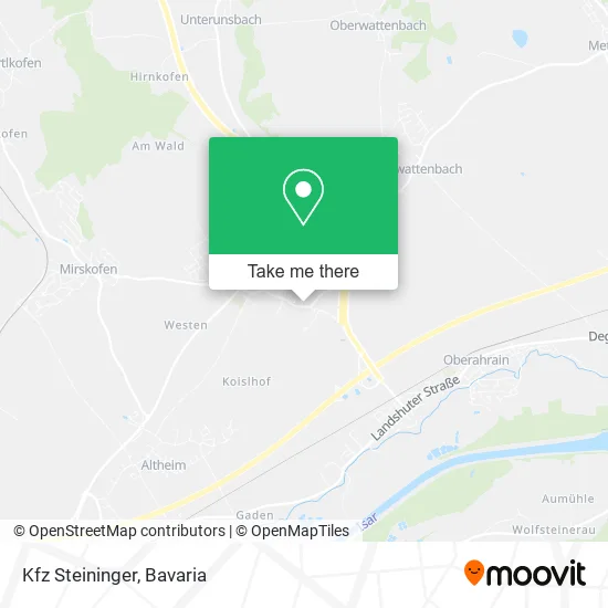 Карта Kfz Steininger