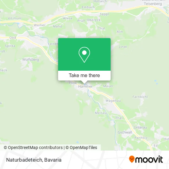 Карта Naturbadeteich