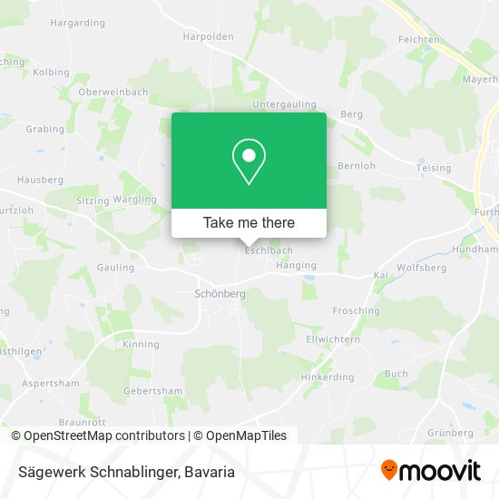 Sägewerk Schnablinger map