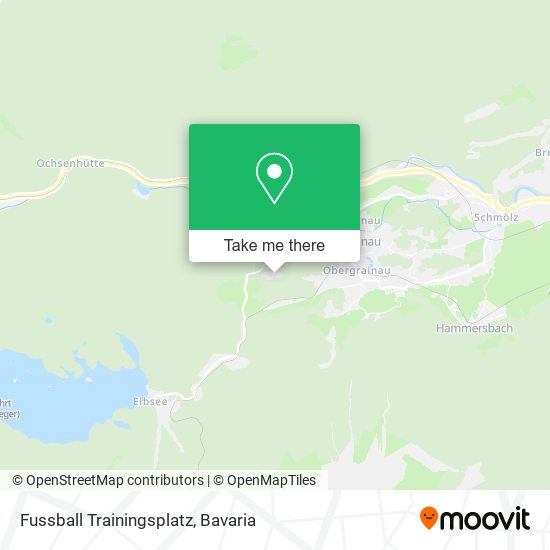 Fussball Trainingsplatz map