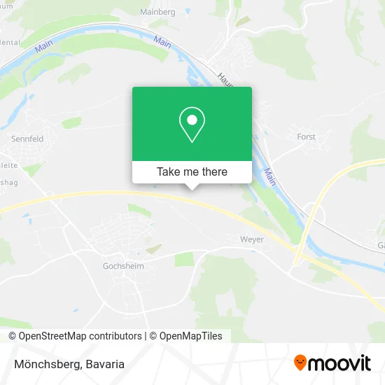 Карта Mönchsberg