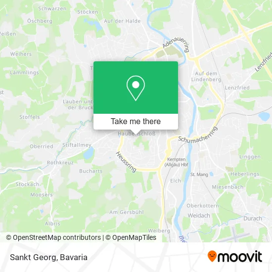 Карта Sankt Georg