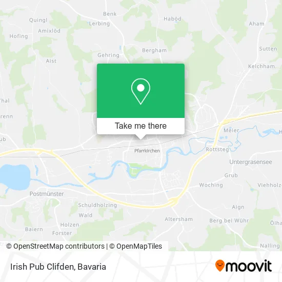 Карта Irish Pub Clifden