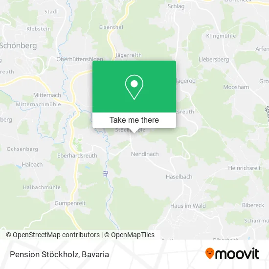 Карта Pension Stöckholz
